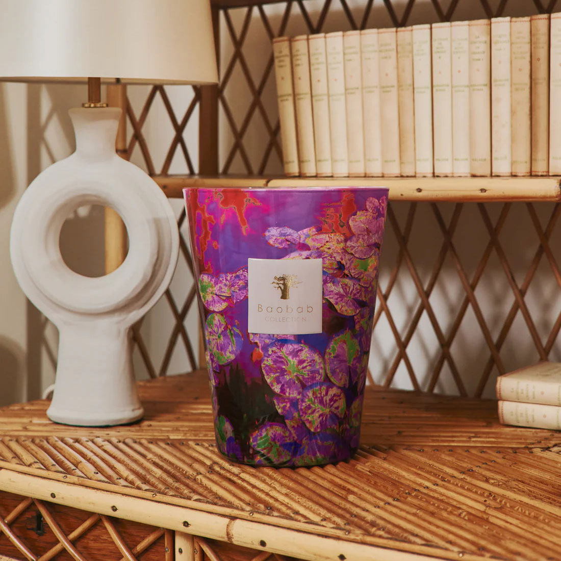 Vela Perfumada ARTY FLOWERS WATER LILY | Casa Medeiros Interiores