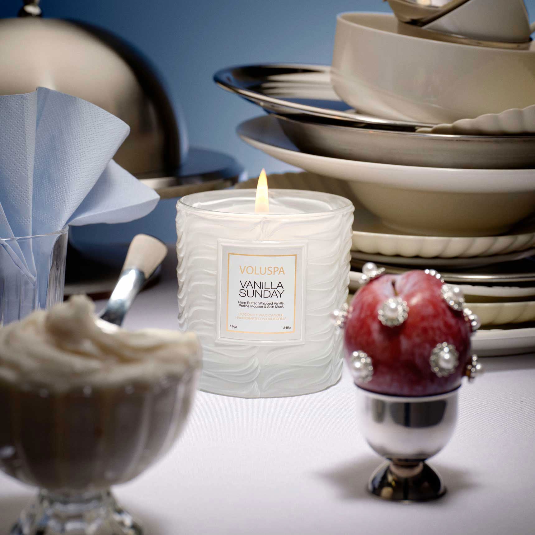 Vela Perfumada Classic VANILLA SUNDAY | Casa Medeiros Interiores