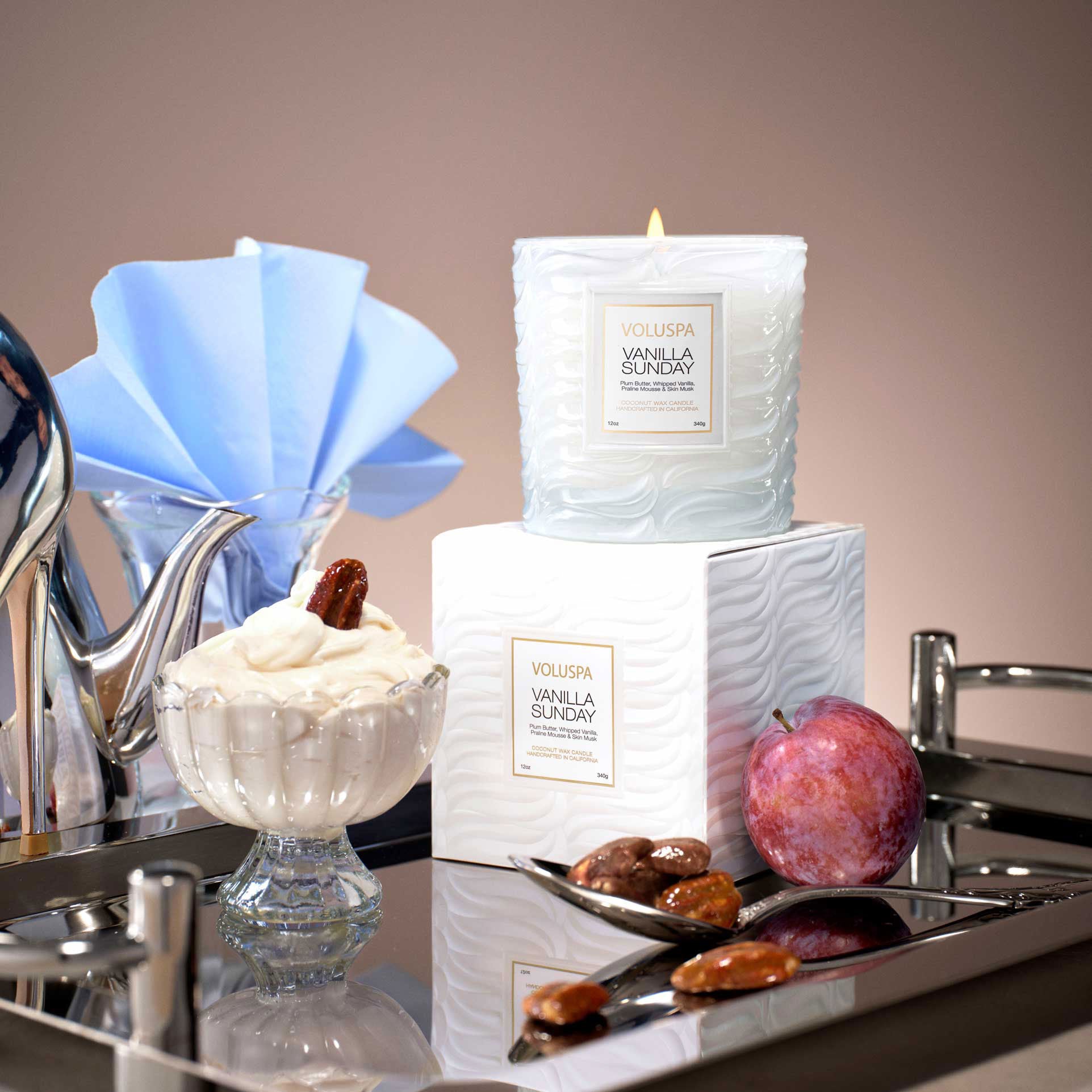 Vela Perfumada Classic VANILLA SUNDAY | Casa Medeiros Interiores