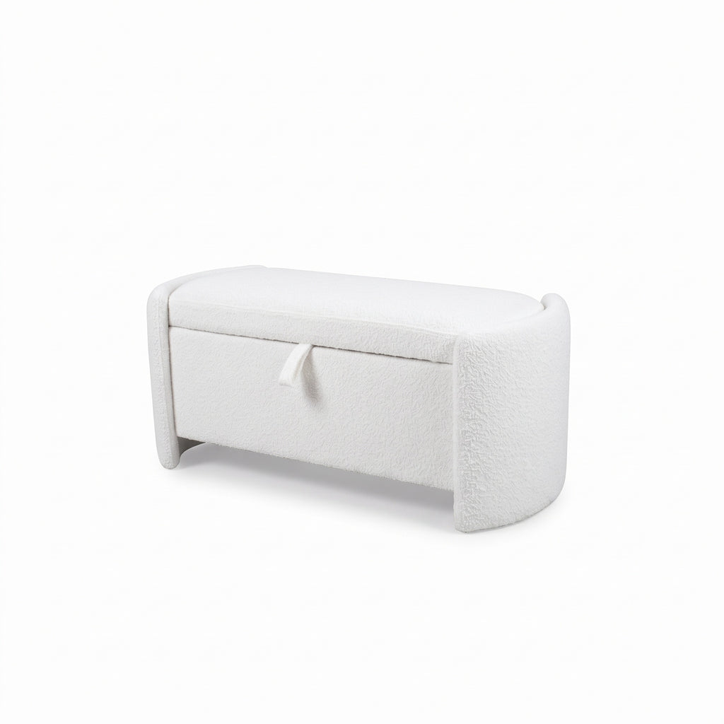 Banco Baú em Tecido PO-201 em branco